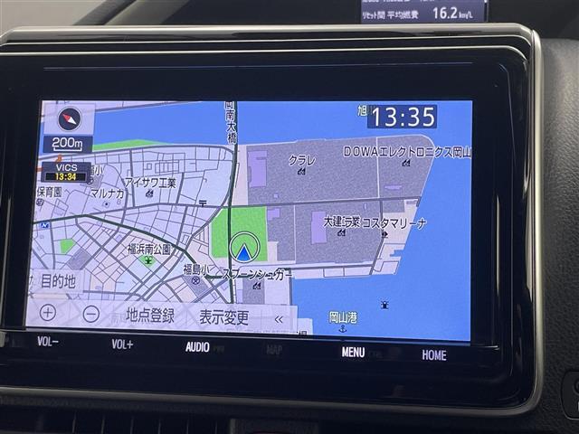 【純正9インチナビ】操作性、見た目、共に優れており純正プションで選べるナビです！