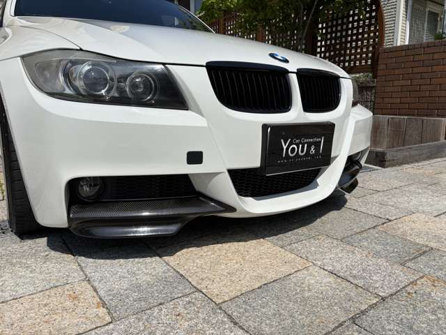 BMW-Peformanecカーボンフロントリップスポイラ