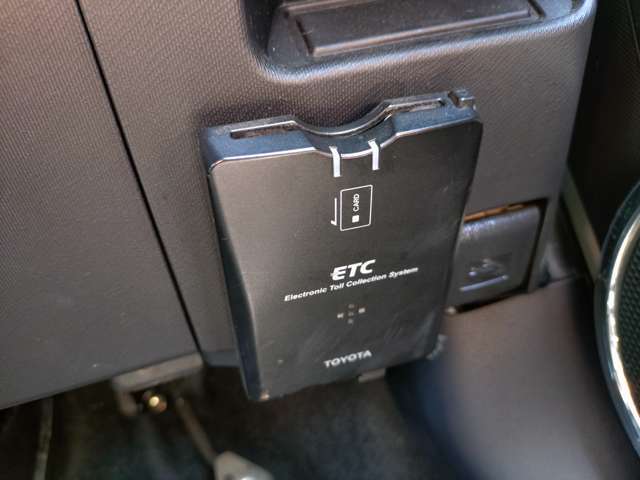 ETC装備で高速道路のお支払いもスムーズです♪
