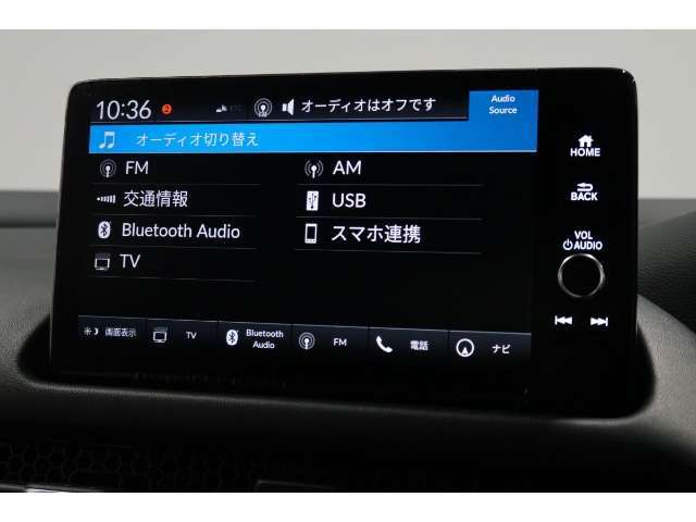 Honda CONNECT対応のディスプレイです。快適な操作性で使える機能が満載です♪