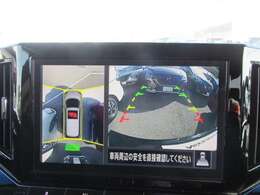 アラウンドビュー☆空から見下ろすような視点で、スムーズな駐車と安全確認をサポート！運転の心強い味方になってくれます♪