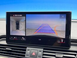 ●パノラミックビューモニター：専用のカメラにより、上から見下ろしたような視点で360度クルマの周囲を確認することができます☆死角部分も確認しやすく、狭い場所での切り返しや駐車もスムーズに行えます。