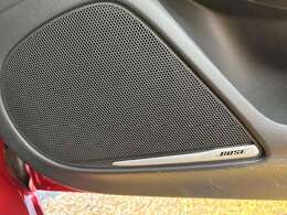 BOSEサウンドシステムでドライブに欠かせないミュージックを良音でお楽しみ下さい！後付はほぼ不可能に近い装備です！