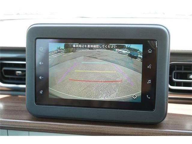 バックカメラ装備☆後退操作時に車輌の後方状況がモニターで確認できるガイドライン付き☆