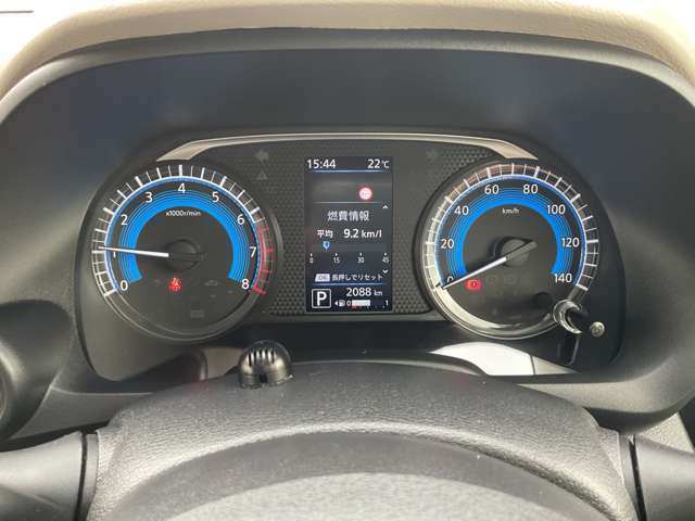 とても見易いメーターです。