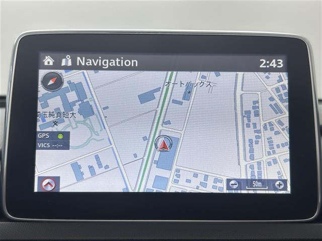 【カーナビ】ナビ利用時のマップ表示は見やすく、いつものドライブがグッと楽しくなります！