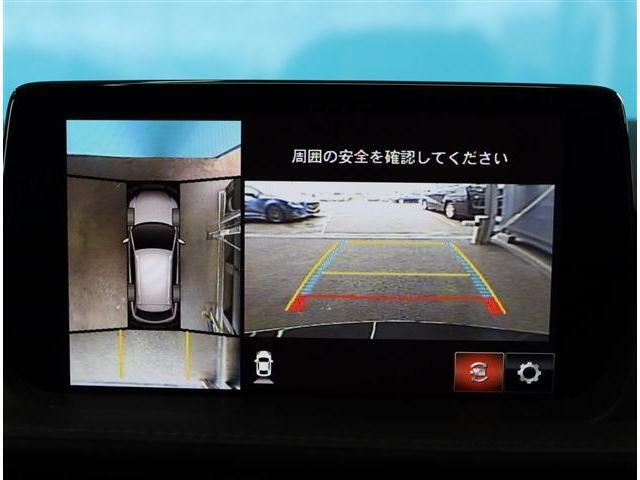 （360°カメラ）駐車時はナビにて車両周辺の確認が可能です！