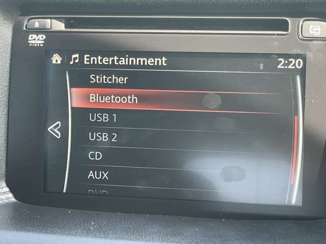 Bluetooth接続でお好みの音楽を聴きながら楽しいドライブ☆