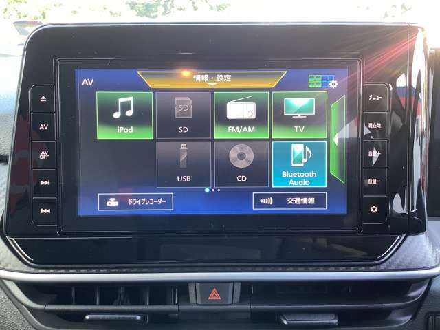 フルセグTV・ラジオ・CD・Bluetooth☆