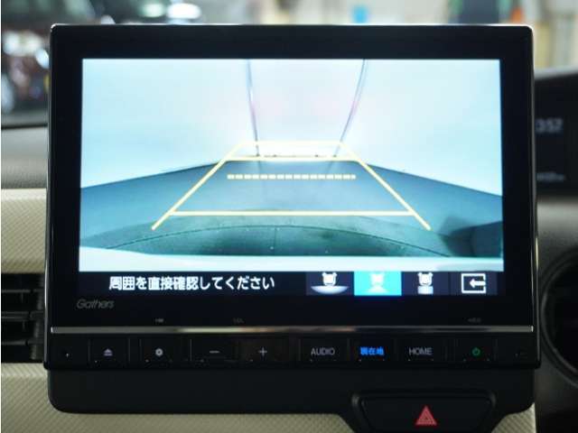 ◆バックカメラ◆リバースにするだけで映ります、後方の安全確認や、狭い駐車場での車庫入れ、雨の日や夜間など視界の悪い時に便利です！安全にバックする為には欠かせない装備です。