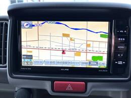 【ナビゲーション】目的地までしっかり案内してくれる使いやすいナビ。Bluetooth接続すればお持ちのスマホやMP3プレイヤーの音楽を再生可能！毎日の運転がさらに楽しくなります！！