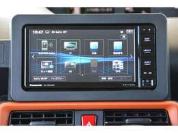 Apple　CarPlay/Android　Autoスマホアプリ対応、ネット動画、フルセグTV、Bluetooth接続、USB接続など多彩なメディアに対応しています＾＾