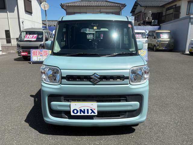 軽自動車を中心に新車・中古車在庫多数展示しております！自社民間車検工場も完備（コバック長浜店）！！
