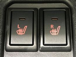 【シートヒーター】寒い日に重宝するシートヒーター！エアコンより早く温まってくれるので寒がりの人も安心ですね♪エアコンの温風は乾燥するから苦手、という方にもをおすすめです。