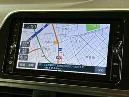 【SDナビ】フルセグテレビやブルートゥース接続、DVD再生など多彩な機能を併せ持っており、インパネ周りがすっきりしてますね！