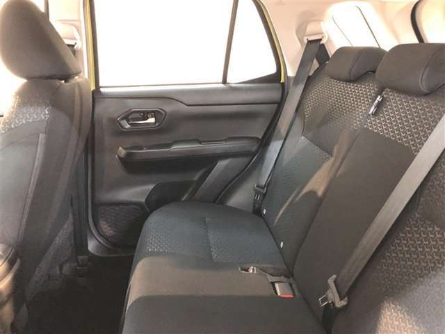 後列シートもゆったり乗れますよ！