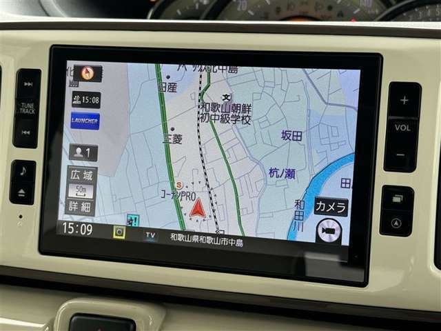 ★ダイハツ純正メモリーナビ★「NSZN-X71D」搭載！フルセグTV・DVD再生機能あり！