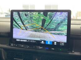 【バックカメラ】駐車時に後方がリアルタイム映像で確認できます。大型商業施設や立体駐車場での駐車時や、夜間のバック時に大活躍！運転スキルに関わらず、今や必須となった装備のひとつです！