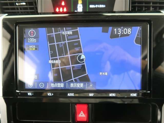 NSZT-Y68Tフルセグナビで初めての場所や道も安心です。