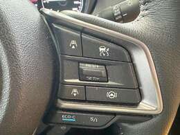 先進運転支援システムのアイサイトX搭載！！もしもの時も安心感がありますね！！クルーズコントロールも連動していてとっても便利ですね！！