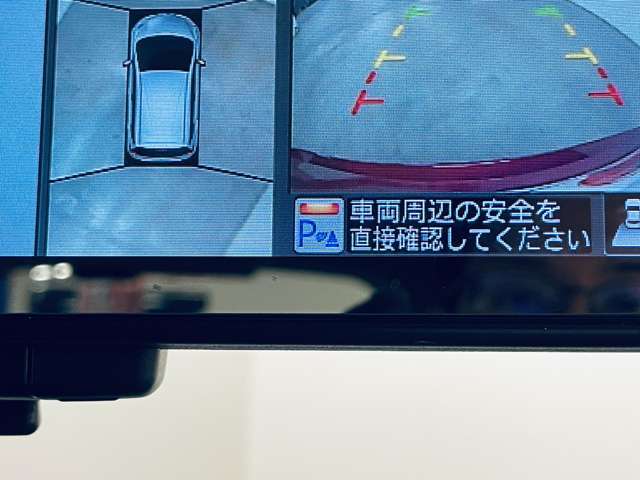 「障害物センサー」　車にぶつかりそうなものがあると知らせてくれます！