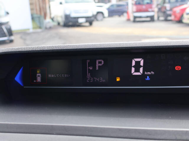 シンプルで見やすいデザインのメーターです！