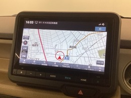 ギャザズナビ搭載です。知らない道も安心ですね！