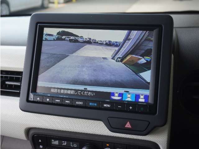 ◆バックカメラ◆リバースにするだけで映ります、後方の安全確認や、狭い駐車場での車庫入れ、雨の日や夜間など視界の悪い時に便利です！安全にバックする為には欠かせない装備です。