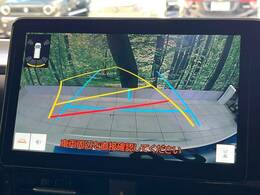 【バックカメラ】駐車時に後方がリアルタイム映像で確認できます。大型商業施設や立体駐車場での駐車時や、夜間のバック時に大活躍！運転スキルに関わらず、今や必須となった装備のひとつです！