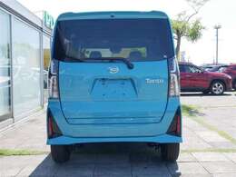 真後ろから見た状態です。