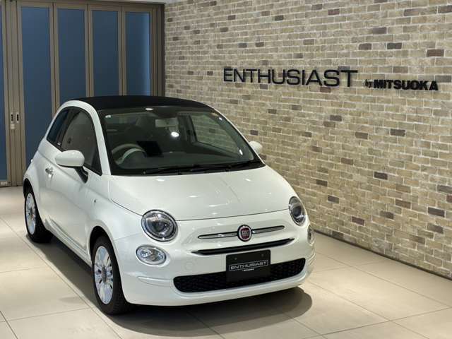 女性からも人気のFIAT500。ぜひいかがでしょうか。