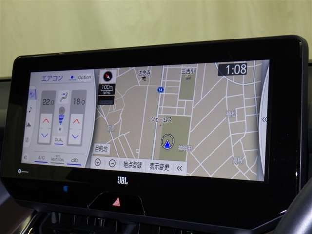 ナビ装着車で知らない道もラクラク！