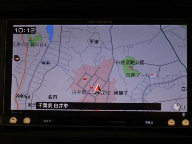 ナビゲーション付きで快適なドライブを。