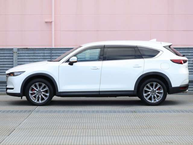 純正アルミで全体的にデザインがまとまっています。車も人も、オシャレはまずは足元からですね。