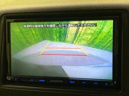 【バックカメラ】駐車時に後方がリアルタイム映像で確認できます。大型商業施設や立体駐車場での駐車時や、夜間のバック時に大活躍！運転スキルに関わらず、今や必須となった装備のひとつです！