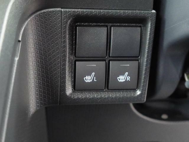 【シートヒーター】運転席と助手席をそれぞれ独立して操作できるため、座る人と室内温度にあわせた快適なシート温度が得られます♪
