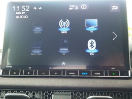 純正11.4INナビ　フルセグ　Bluetooth　USB　WFM　サウンドコンテナ　CD　DVD
