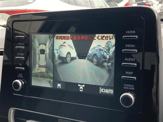 【　全方位カメラ　】上から見下ろしたように駐車が可能です。安心して縦列駐車も可能です♪