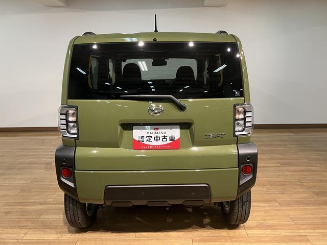 メモリーナビにバックカメラ装備です♪R4年式、走行2.1万キロ　人気のカーキー色のタフトGが入庫！タフトならではの開放感のあるスカイフィールトップでドライブも楽しくなりますよ
