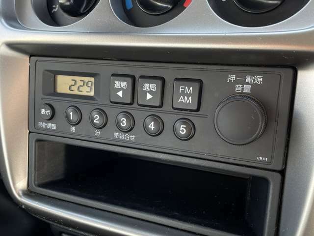 FM/AMラジオ聴けます☆