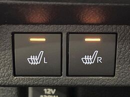 【シートヒーター】寒い日に重宝するシートヒーター！エアコンより早く温まってくれるので寒がりの人も安心ですね♪エアコンの温風は乾燥するから苦手、という方にもをおすすめです。