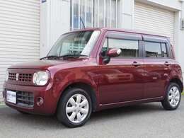 タマ数少なめのラパンターボ入荷！距離も価格もお手頃！茶色でも赤でもないオシャレ色！純正キセノンライト、室内特別イルミネーションやサイド＆カーテンエアバックなど装備充実のLパッケージ！