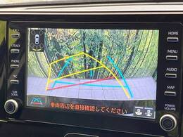 【バックカメラ】駐車時に後方がリアルタイム映像で確認できます。大型商業施設や立体駐車場での駐車時や、夜間のバック時に大活躍！運転スキルに関わらず、今や必須となった装備のひとつです！