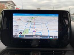 ナビ付で慣れない道でも安心☆