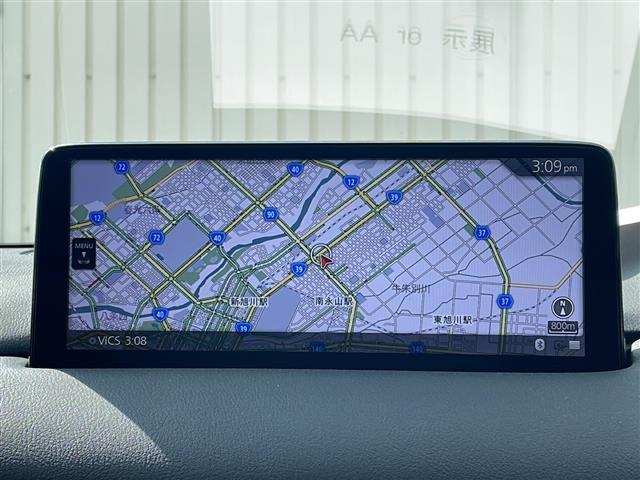 【カーナビ】ナビ利用時のマップ表示は見やすく、いつものドライブがグッと楽しくなります！