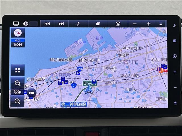 【カーナビ】ナビ利用時のマップ表示は見やすく、いつものドライブがグッと楽しくなります。