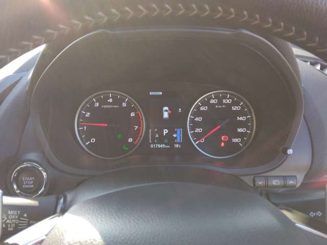 大きくて見やすいメーターパネル！！