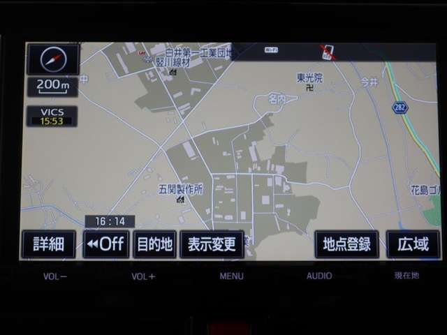 Bluetooth付きナビ装着車で知らない道もラクラク