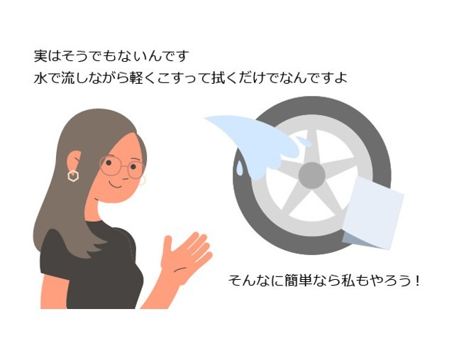 ホイールの汚れは熱やブレーキダスト、水分や油分であるため、付着したまま放置しておくと、除去が非常に難しくなります。