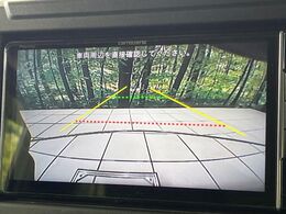 【バックカメラ】駐車時に後方がリアルタイム映像で確認できます。大型商業施設や立体駐車場での駐車時や、夜間のバック時に大活躍！運転スキルに関わらず、今や必須となった装備のひとつです！